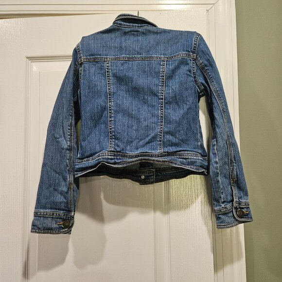 Old Navy Girl's Size Medium Trucker Denim Jacket - Picture 6 of 6